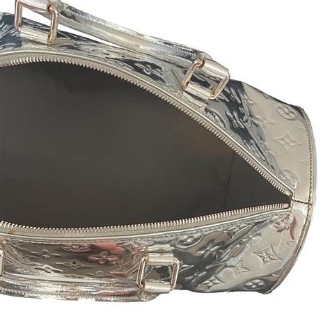 louis vuitton silver miroir bag